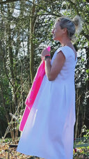 Robe Louison - lin blanc