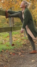 Legging Léni - velours côtelé kaki