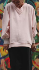 Sweat Ferdinand - rose dragée - version longue