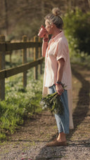 Chemise Honorine - Gaze légère à double structure nude