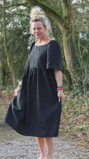 Robe Iloé – Lin noir