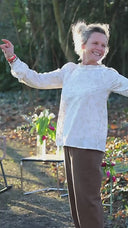 Blouse  Fantine - Coton brodé épis de blé