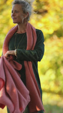 Robe Armande – velours milleraies vert anglais