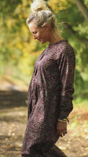 Robe Aurélia - coton Fleurs de Solstice