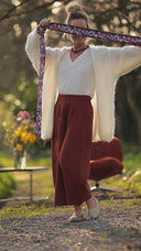 Pantalon Briac - lin terracotta