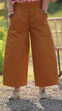 Pantalon Briac - sergé de coton ocre