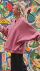 Sweat Ferdinand - rose boisé - version longue