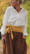 Pantalon Paco - velours milleraies écureuil