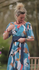 Robe Iloé –  Coton Paradis Graphique