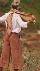 Jupe culotte Margot - lin camel