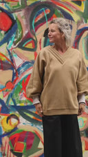 Sweat Ferdinand - camel - version longue