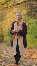 Legging Léni - velours côtelé noir