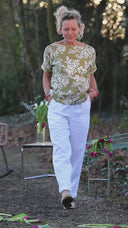 Pantalon Eliot - Lin blanc