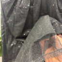 Prototype – Jupe à ceinture dorée – Tulle pailleté – Noir – S – N°029 - Quintessence