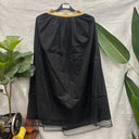 Prototype – Jupe à ceinture dorée – Tulle pailleté – Noir – S – N°029 - Quintessence