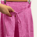 Prototype – Jupe à pans – Lin rose – S – A122 - Quintessence