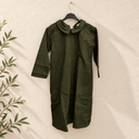 Prototype – Robe à col chemise – Vert kaki – XS / S – N°111 - Quintessence