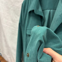 Prototype – Robe Reine – Velours milleraies – Vert canard – XXL – N°002 - Quintessence