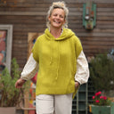 Pull capuche Calypso - Citron vert - Quintessence