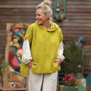 Pull capuche Calypso - Citron vert - Quintessence