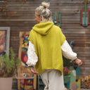 Pull capuche Calypso - Citron vert - Quintessence