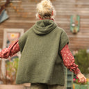 Pull capuche Calypso - Kaki - Quintessence