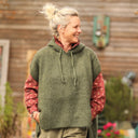 Pull capuche Calypso - Kaki - Quintessence