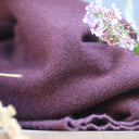 Pull col roulé Aveline — maille douce prune - Quintessence