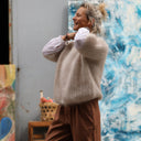 Pull Coraline ficelle - Quintessence