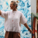 Pull Coraline Ivoire - Quintessence