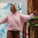 Pull Coraline rose poudré - Quintessence