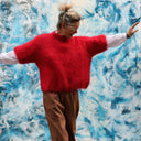 Pull Coraline Rouge vermillon - Quintessence