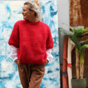 Pull Coraline Rouge vermillon - Quintessence