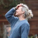 Pull Edmonde bleu jean - Quintessence