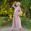 Robe Agathe Coton Capucine corail | Quintessence