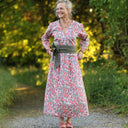 Robe Agathe Coton Capucine corail | Quintessence