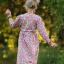 Robe Agathe Coton Capucine corail | Quintessence