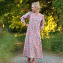 Robe Agathe - Coton Capucine corail - Quintessence