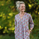 Robe Agathe Coton Fleuri champêtre | Quintessence