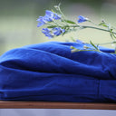 Robe Agathe - Lin Bleu majorelle - Quintessence