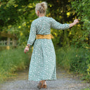 Robe Agathe Viscose Clairière nacrée | Quintessence