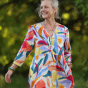 Robe Agathe Viscose Mystère botanique | Quintessence