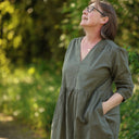 Robe Agathe - Viscose Mystère botanique - Quintessence