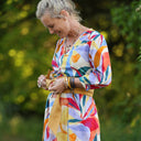 Robe Agathe Viscose Mystère botanique | Quintessence