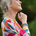Robe Agathe Viscose Mystère botanique | Quintessence