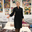 Robe Allegra - viscose noire - Quintessence