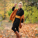 Robe Allegra - viscose noire - Quintessence