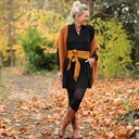 Robe Allegra - viscose noire - Quintessence