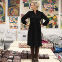 Robe Allegra - viscose noire - Quintessence