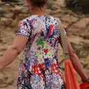 Robe Amélia popeline de coton Portofino - Quintessence